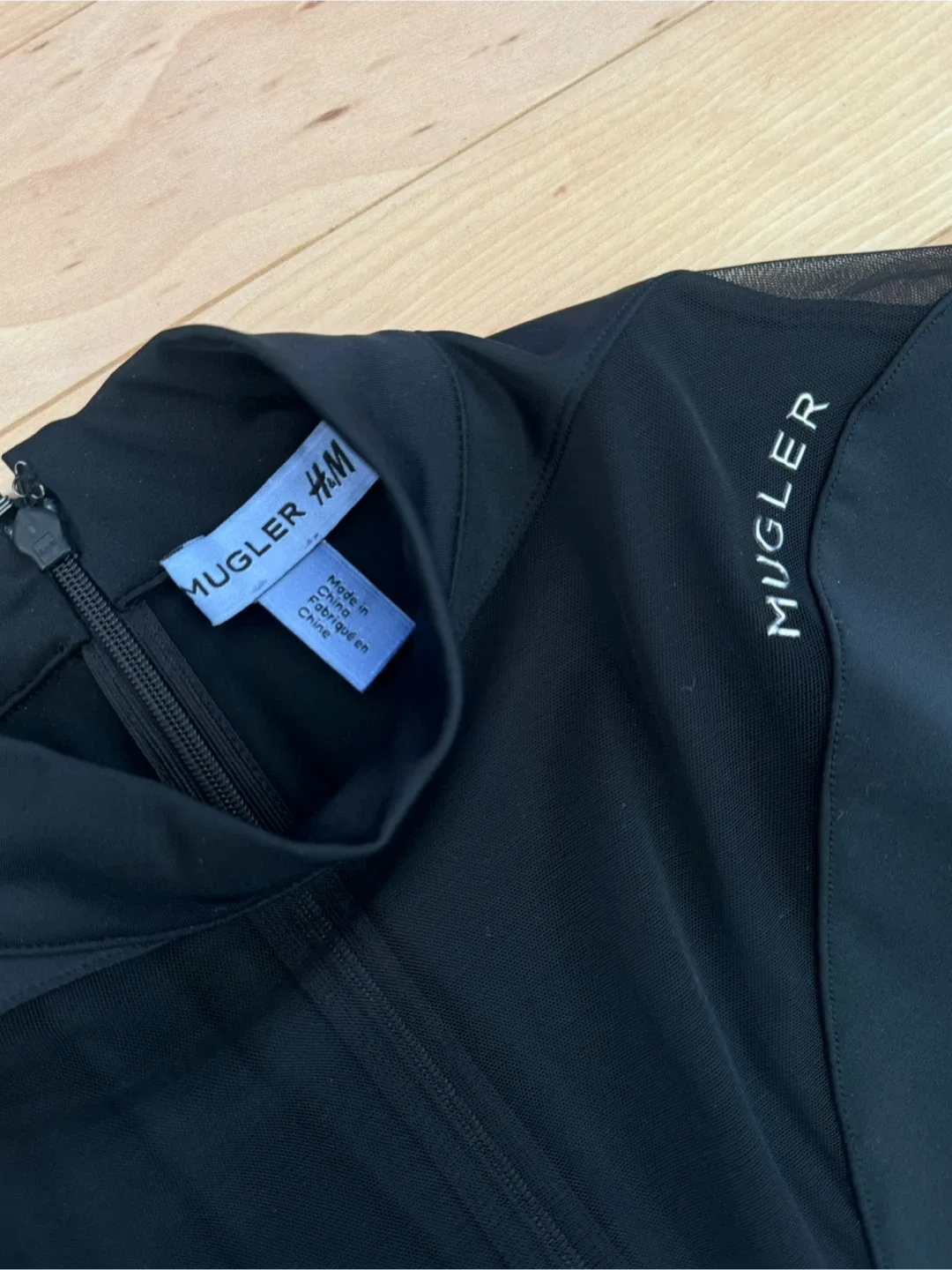 MUGLER X H&M Black Bodysuit image indicator(3)