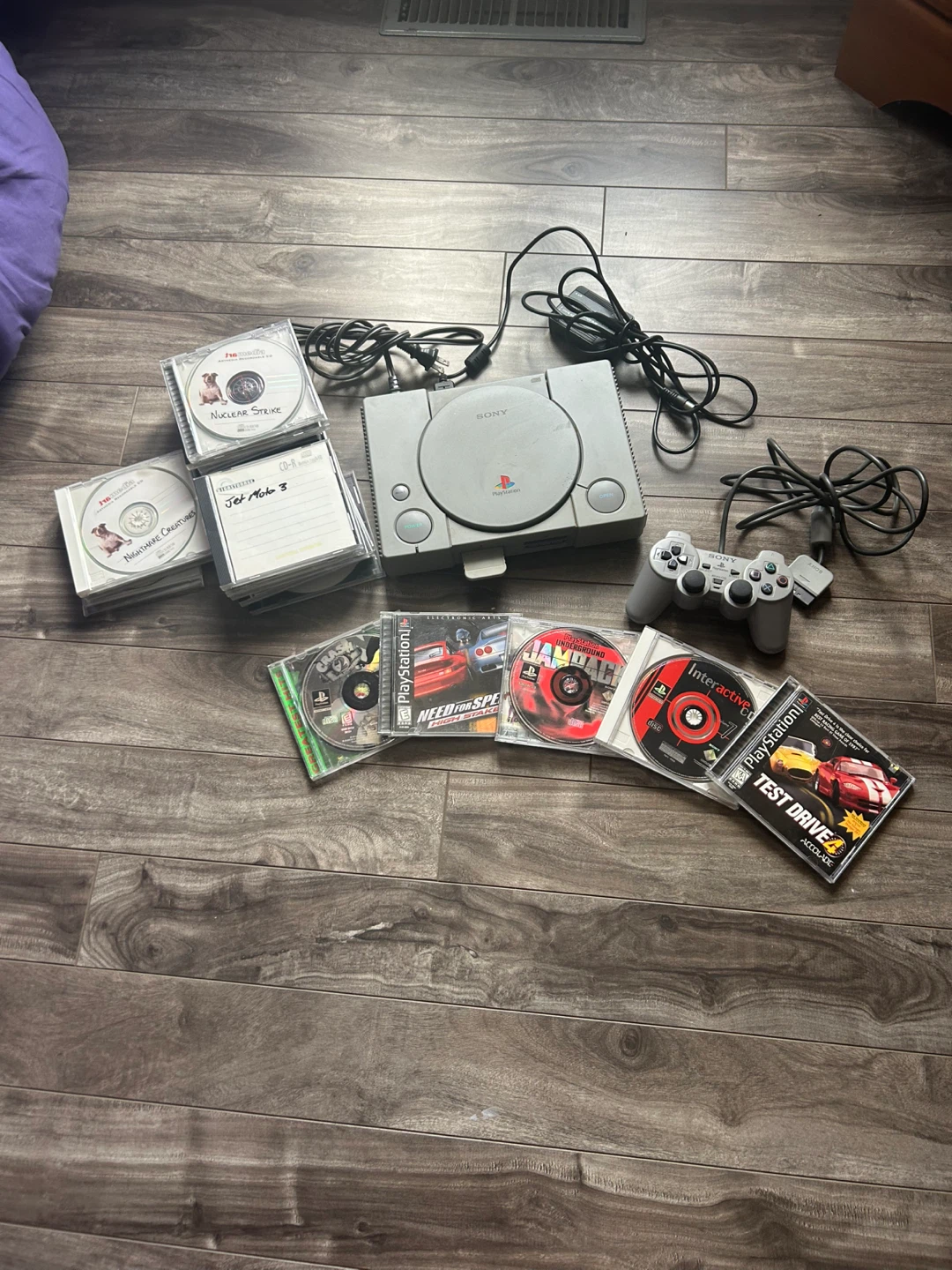 Sony Playstation 1 with Games
