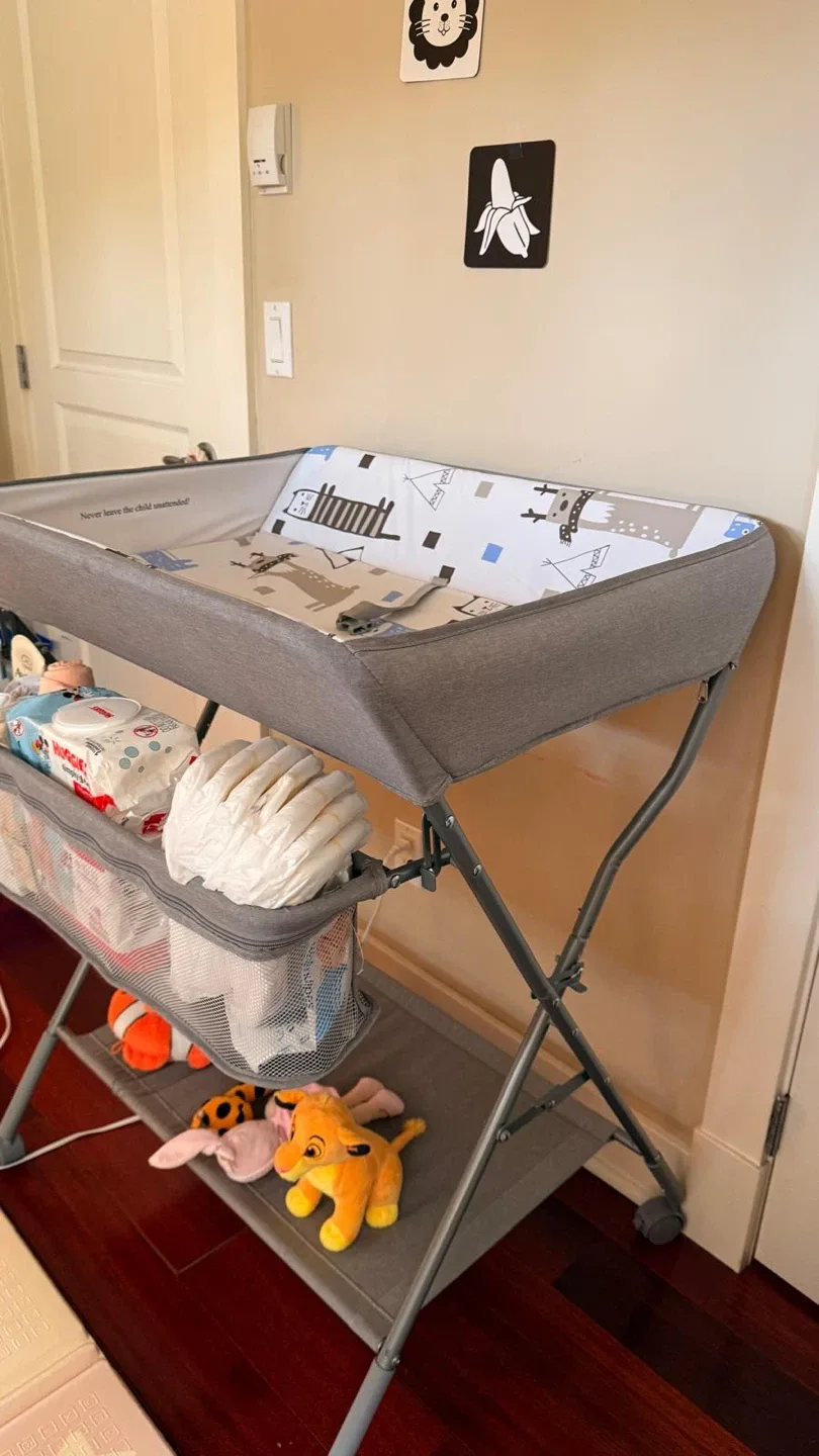 Maydolly Baby Changing Table - Dark Grey image indicator(5)