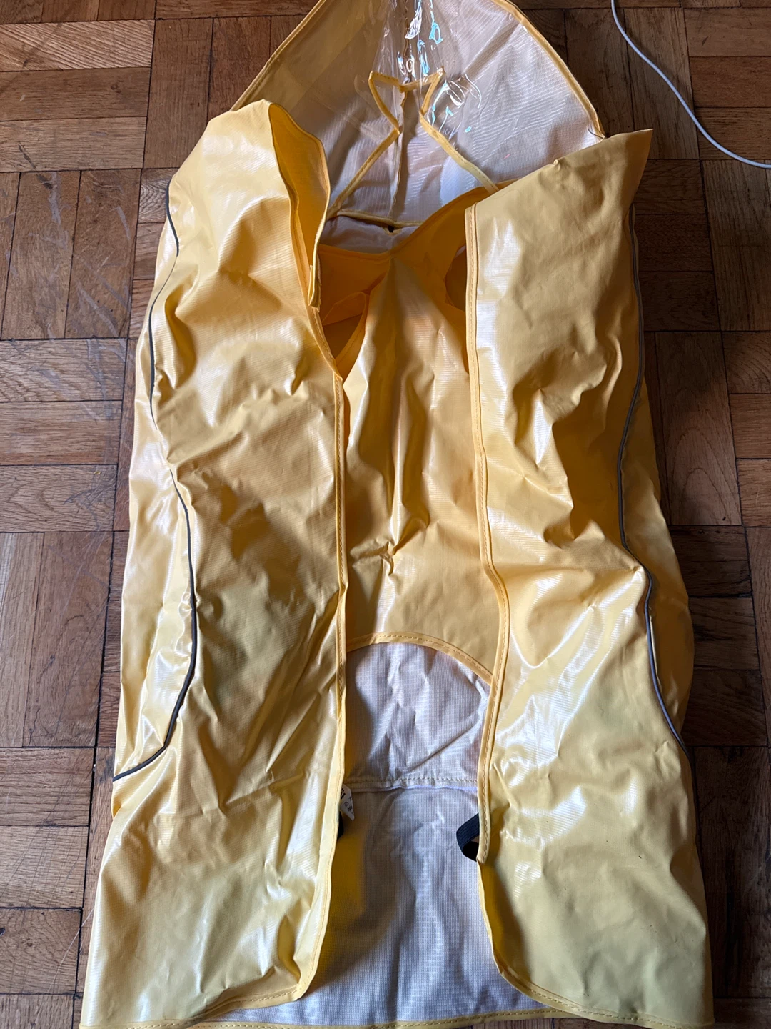 Yellow Dog Raincoat