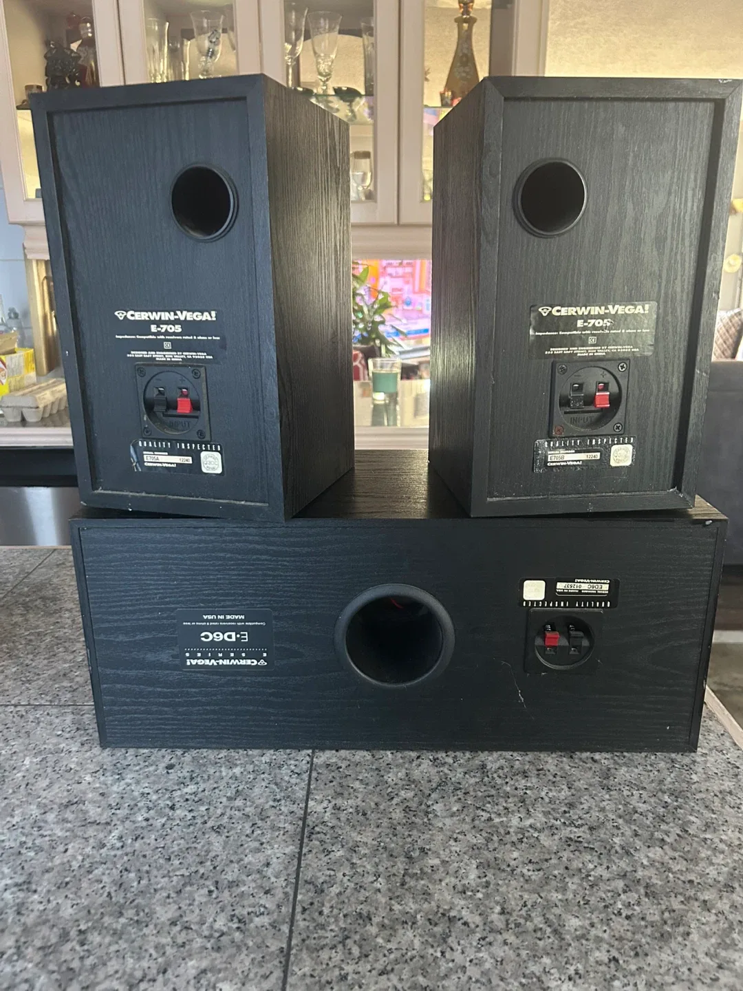 Cerwin-Vega E-705 Speakers & E-30C Subwoofer image indicator(2)