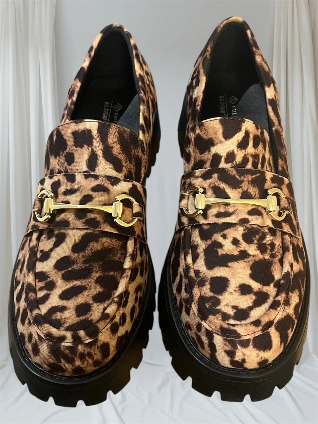 Call It Spring Cluelesss Leopard Loafers - Size 8.5 thumbnail