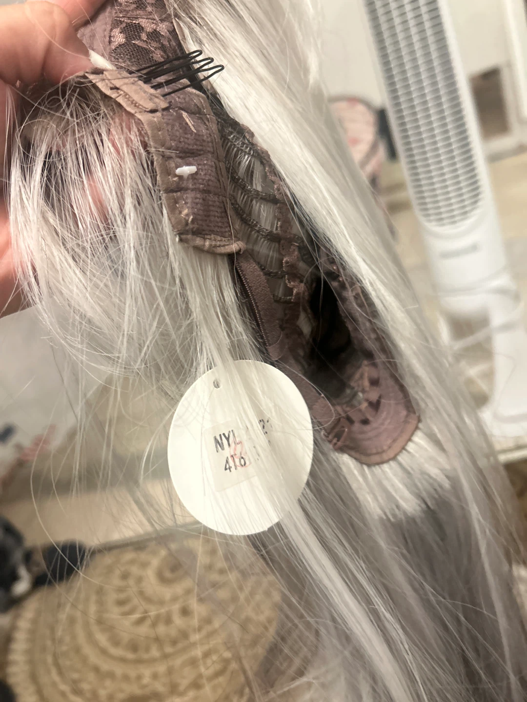 Brown to Silver Ombre Wig - photo 5