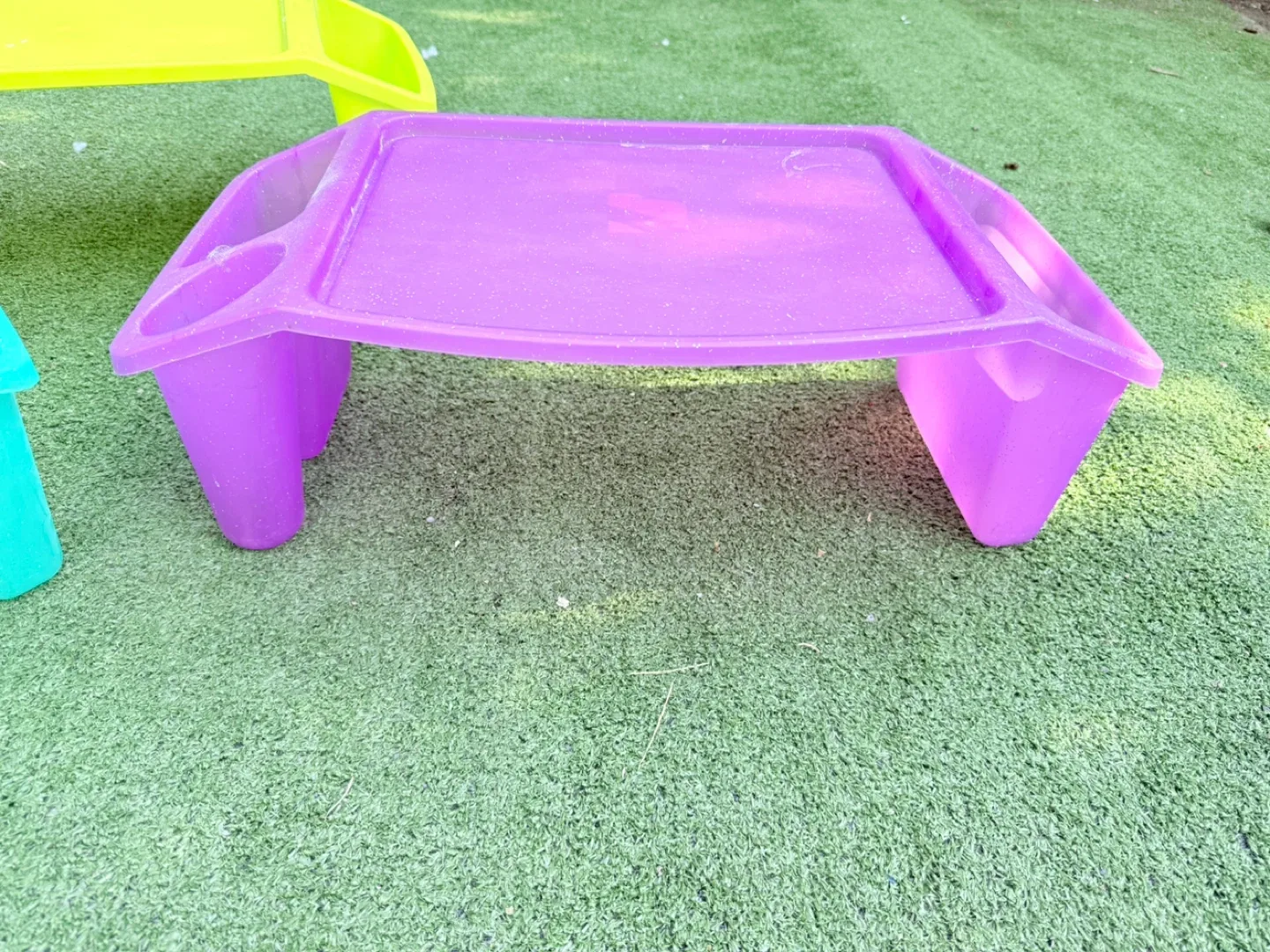 Kids Lap Desk - Green, Turquoise, Purple image indicator(4)