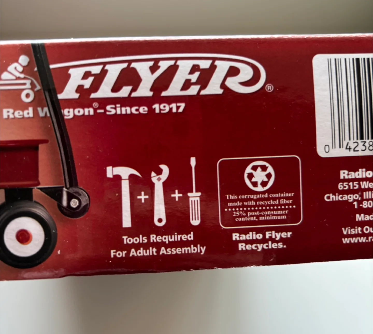 Radio Flyer Little Red Wagon Model #5 image indicator(3)