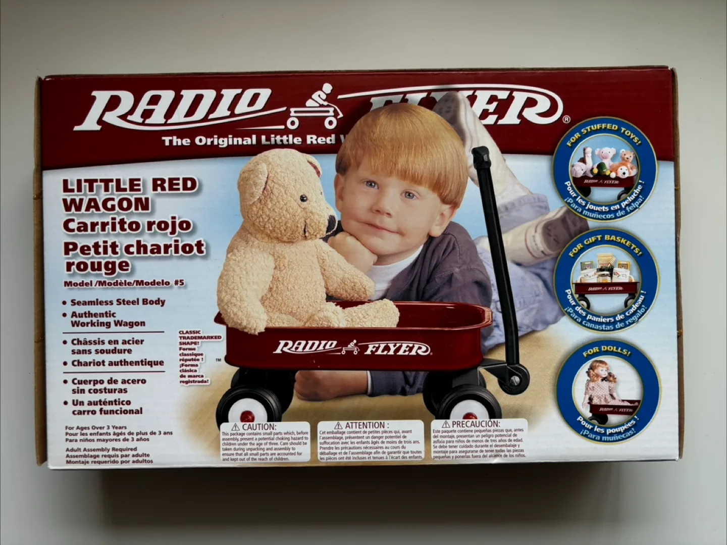 Radio Flyer Little Red Wagon Model #5 image indicator(7)