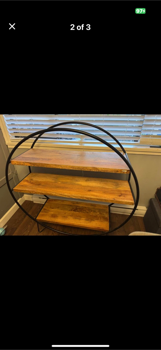 3-Tier Round Display Shelf