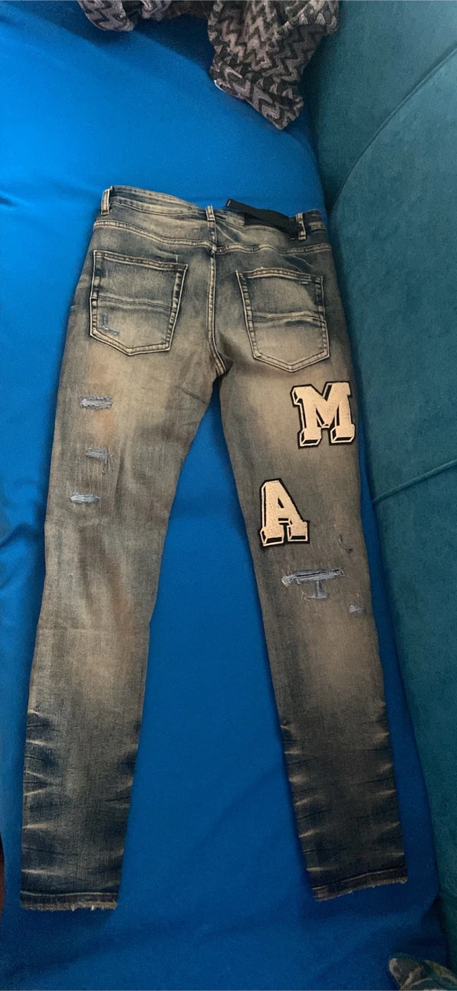 SEND OFFERS AMIRI JEANS SIZE 30 Trade or 60 cash - photo 2