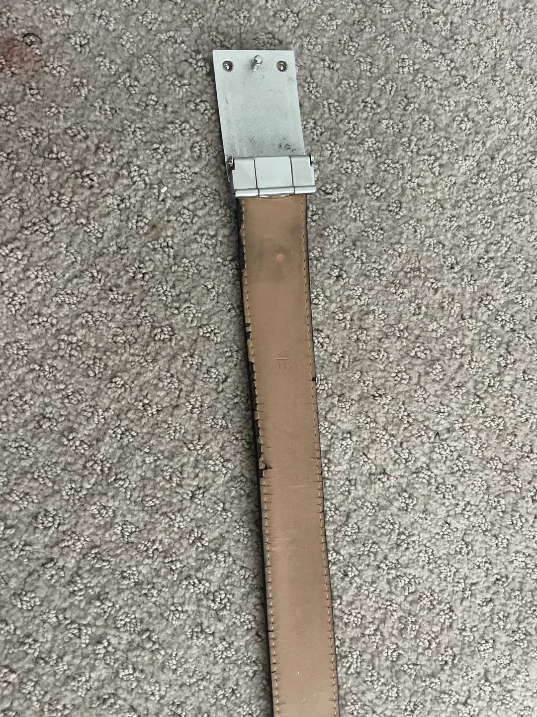 Louis Vuitton Damier Graphite Belt image indicator(6)