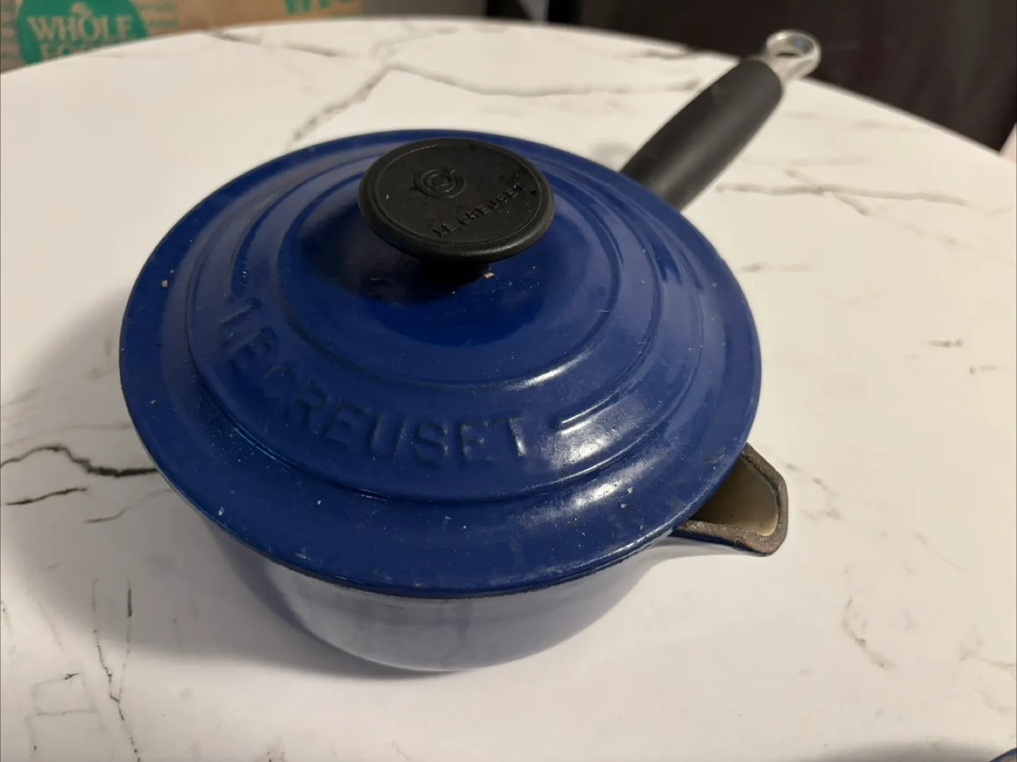 Le Creuset Fry Pan & Sauce Pots - Blue image indicator(5)