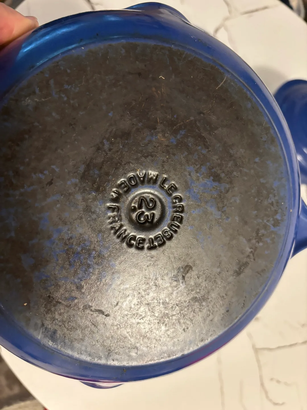 Le Creuset Fry Pan & Sauce Pots - Blue image indicator(3)