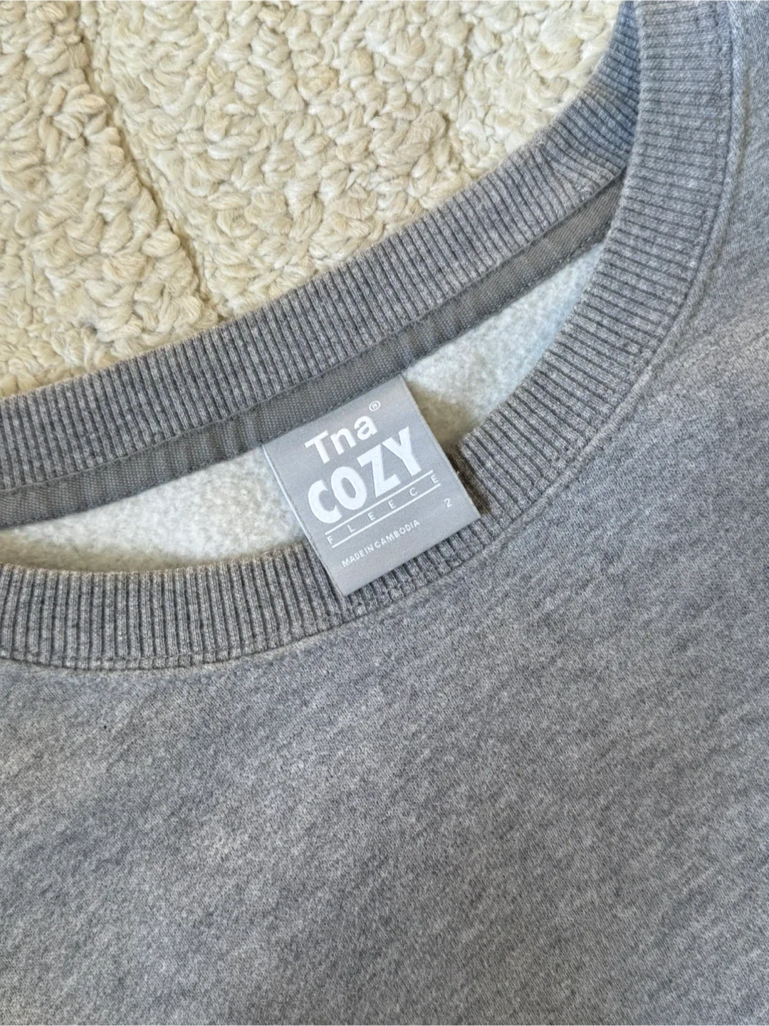 TNA Cozy Fleece Sweatshirt image indicator(3)