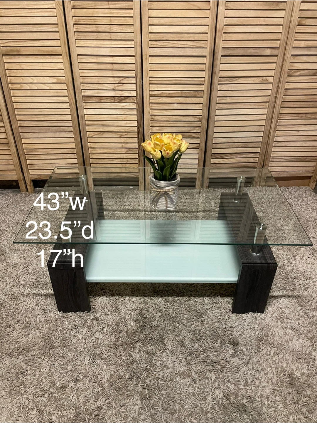 Glass Coffee Table - photo 4