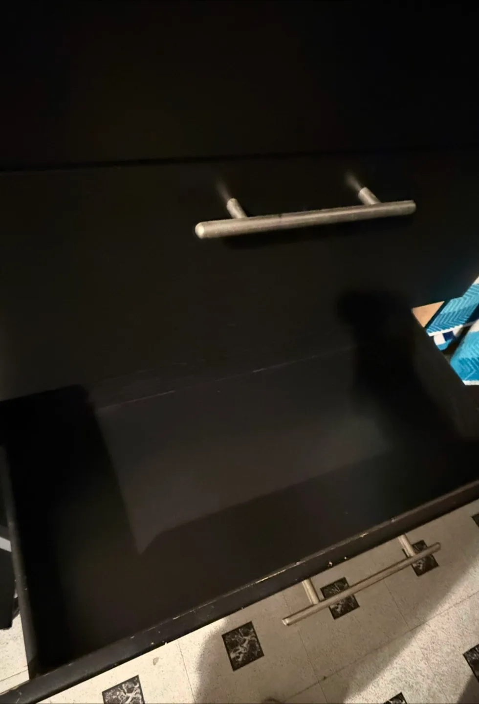 🥕Black 5-Drawer Dresser image indicator(3)