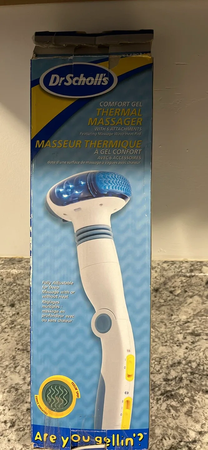 Dr. Scholl's Comfort Gel Thermal Massager with Attachments image indicator(2)