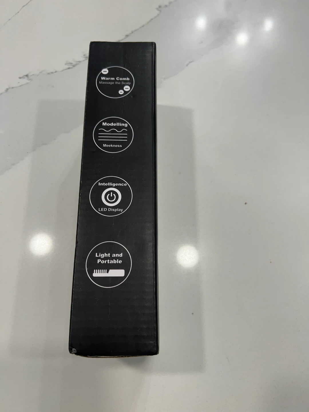 New Rechargeable Hair Straightener Brush - photo 4