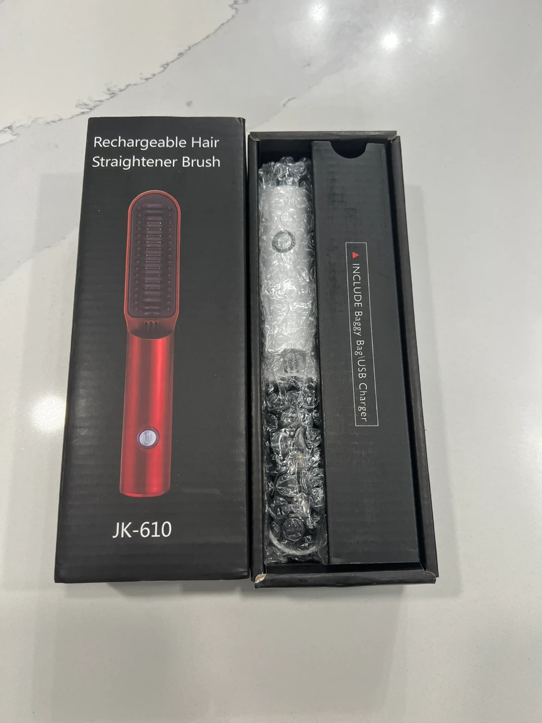 New Rechargeable Hair Straightener Brush - photo 5