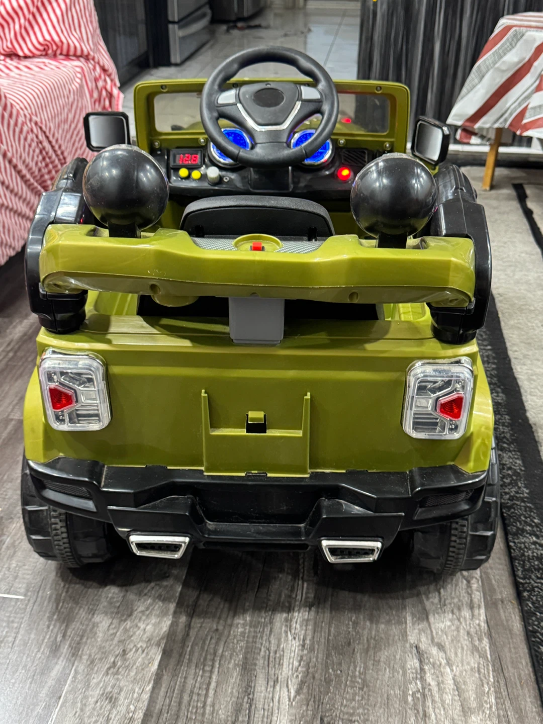 Kids Ride On Jeep - Green - photo 4
