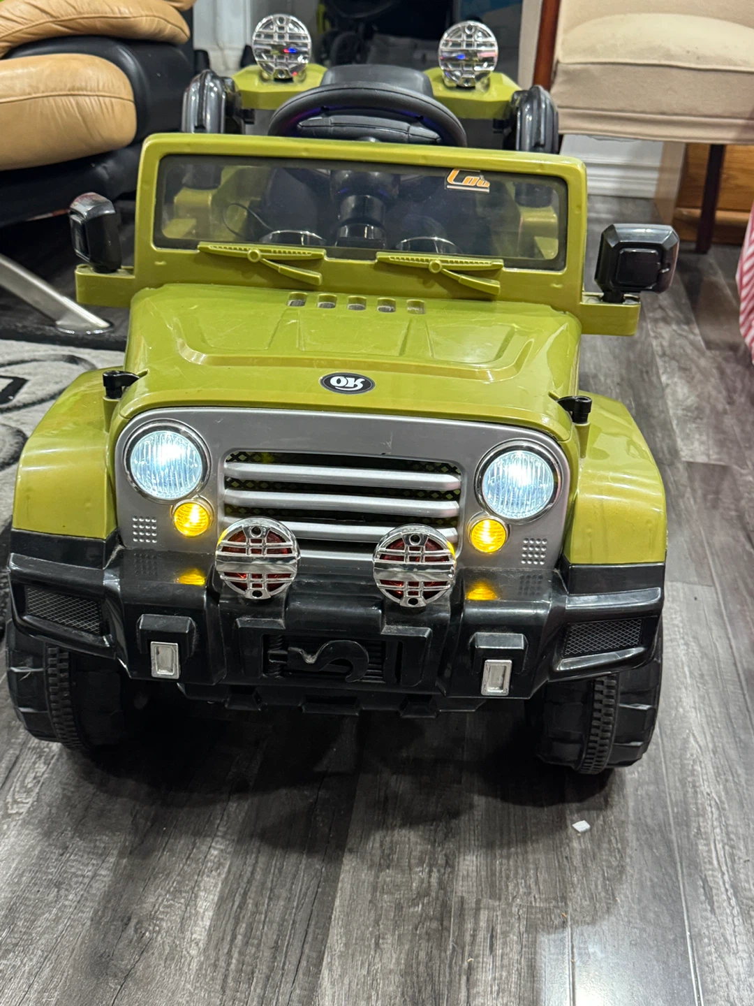 Kids Ride On Jeep - Green - photo 5