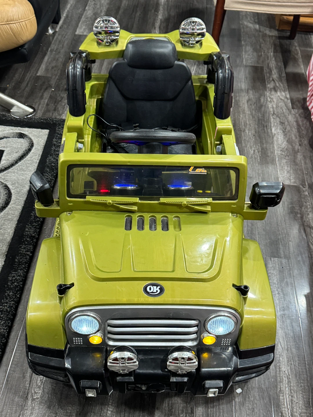 Kids Ride On Jeep - Green