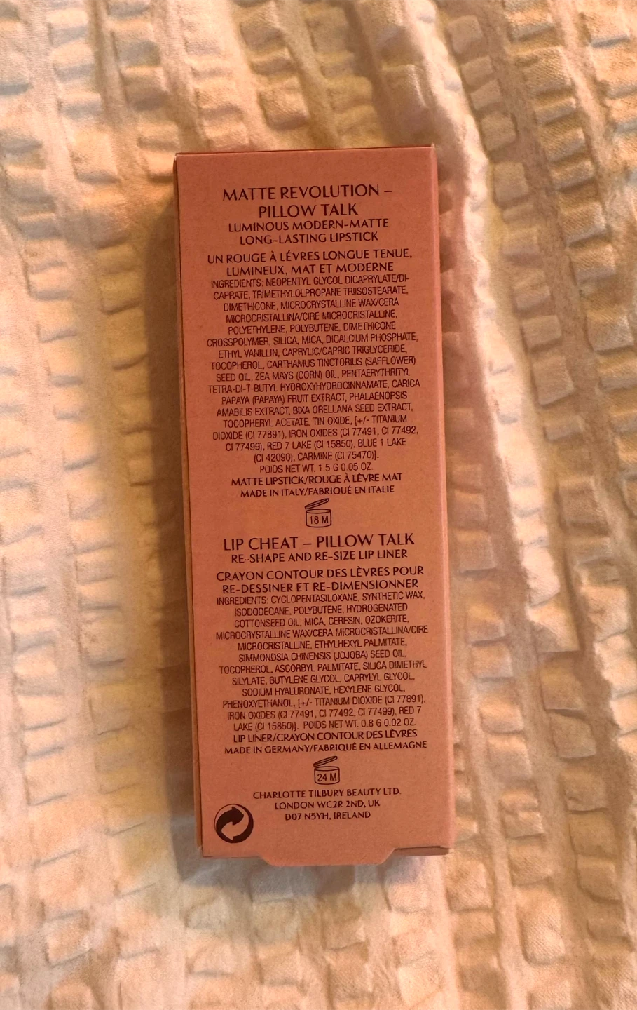 Charlotte Tilbury Pillow Talk Lip Kit - photo 2