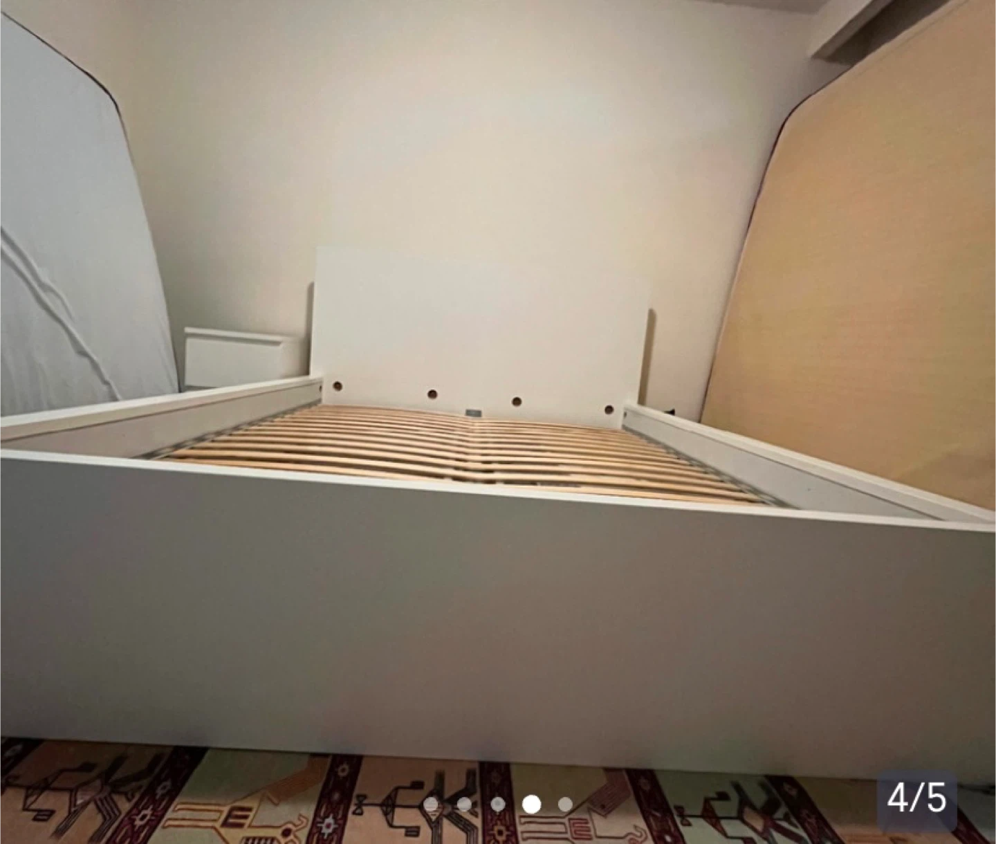 IKEA Malm White Queen Bed Frame - photo 4
