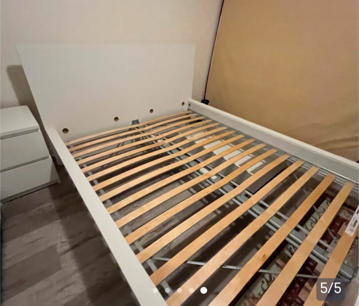 IKEA Malm White Queen Bed Frame - photo 3