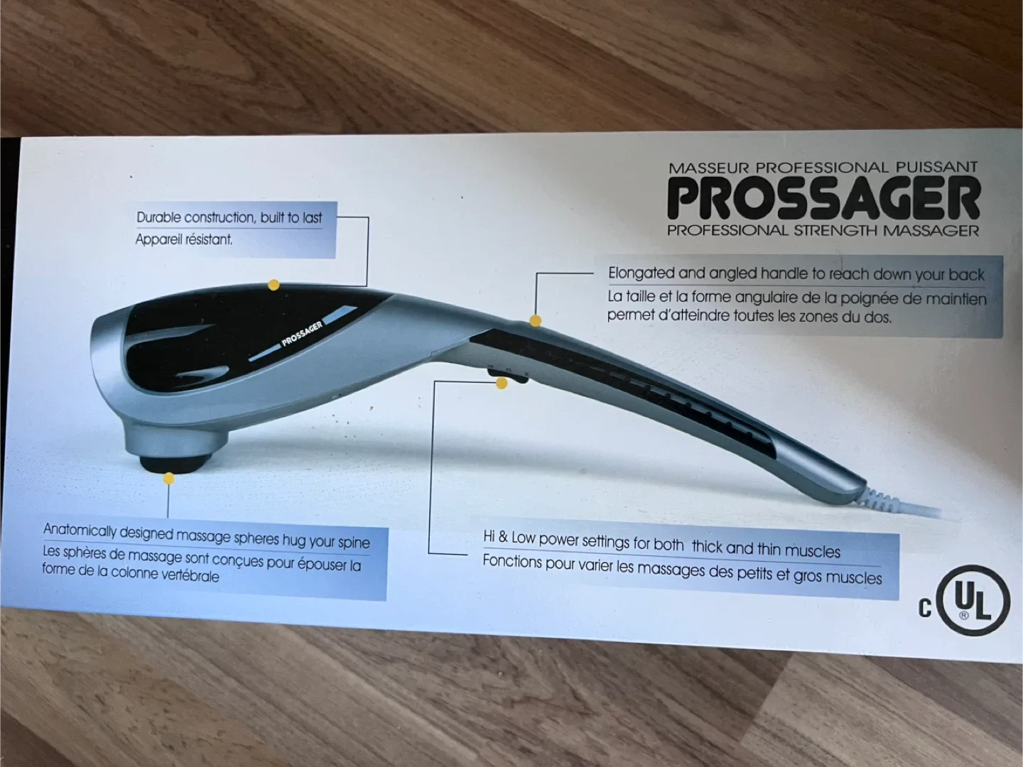 Relaxus Prossager Professional Strength Massager image indicator(2)