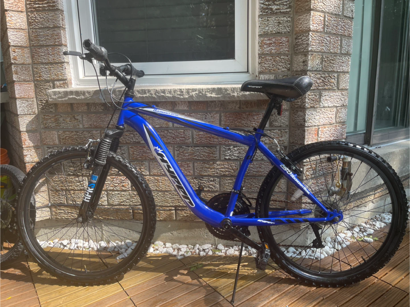 24 Hyper E-Ride Electric Mountain Bike - Blue