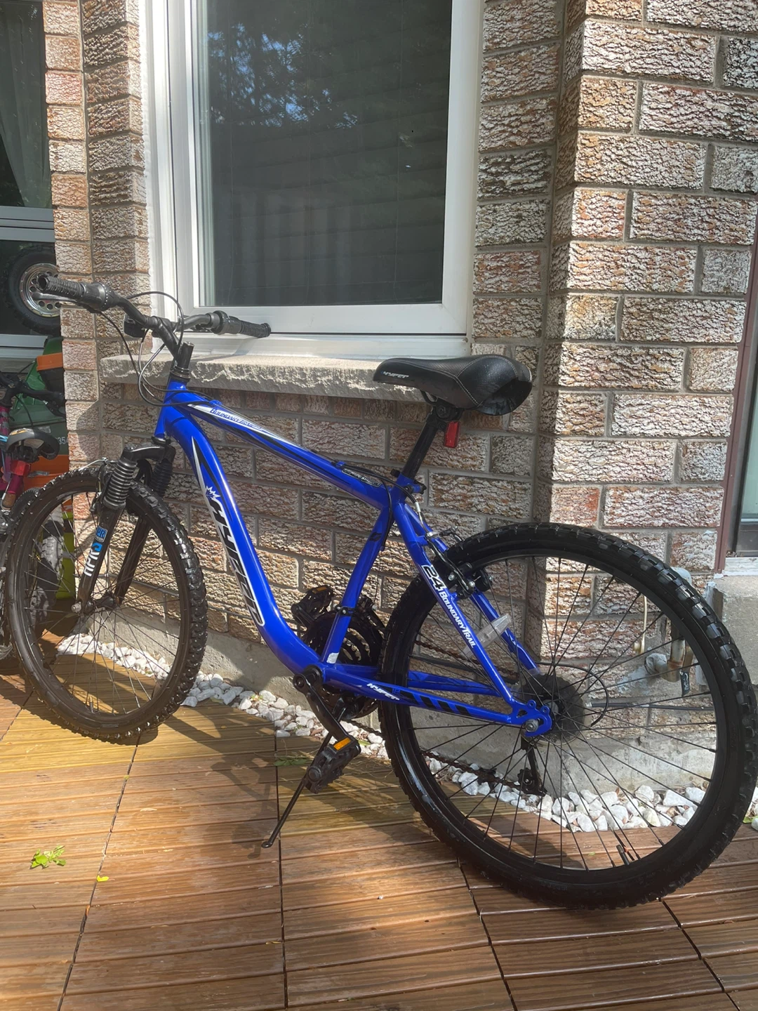 24 Hyper E-Ride Electric Mountain Bike - Blue - photo 3