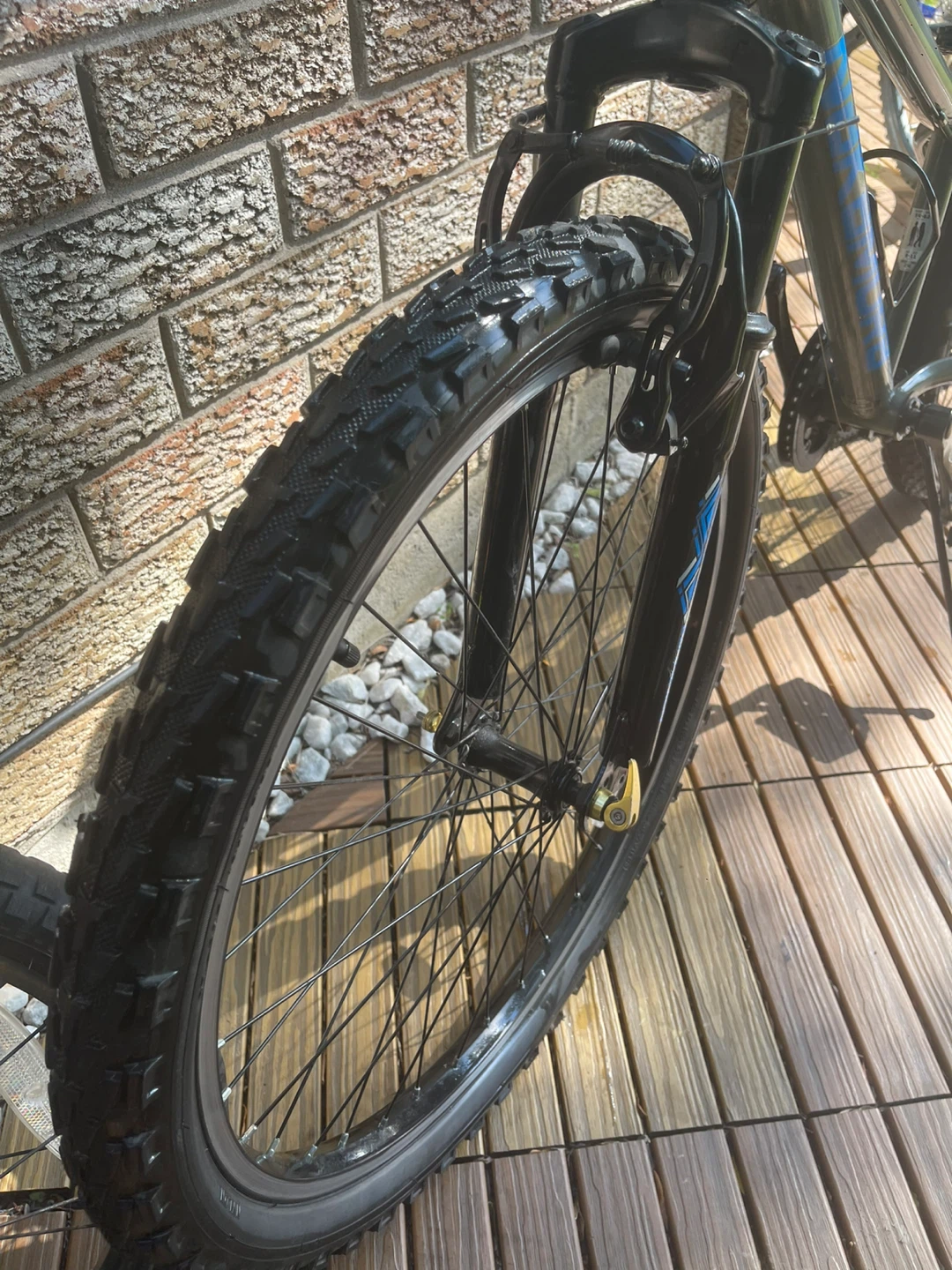 24 inch Static Grey/Blue Mountain Bike - photo 4