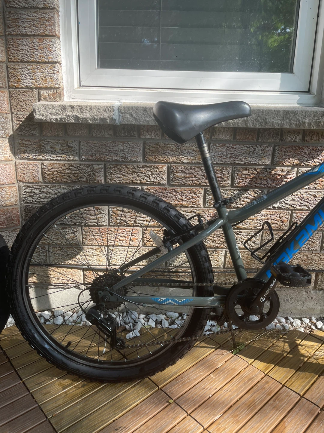 24 inch Static Grey/Blue Mountain Bike - photo 5