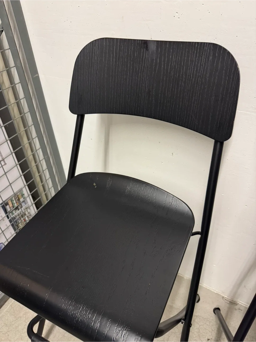 IKEA Franklin - 2 Black Folding Bar Stools, Set of 2 image indicator(5)