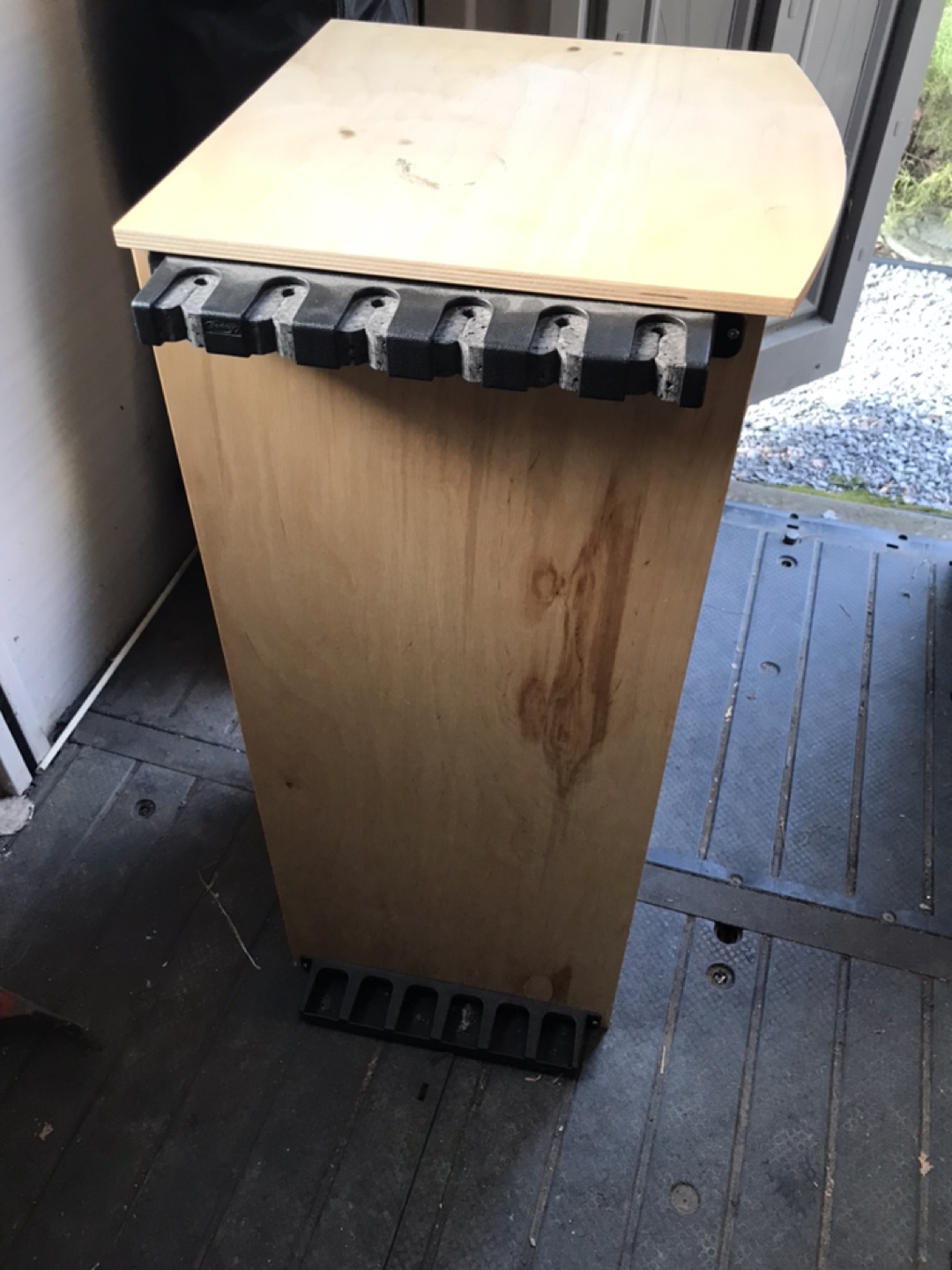 Hand crafted Wooden Fishing Storage Cabinet with Drawers - photo 2