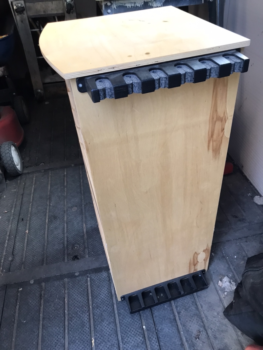 Hand crafted Wooden Fishing Storage Cabinet with Drawers - photo 3