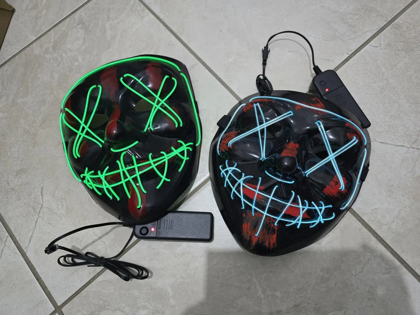 Halloween Purge LED Mask - Light Up image indicator(3)