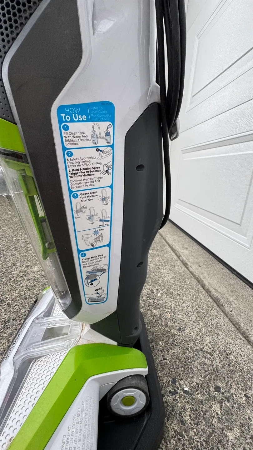 Bissell CrossWave All-in-One Multi-Surface Cleaner image indicator(6)