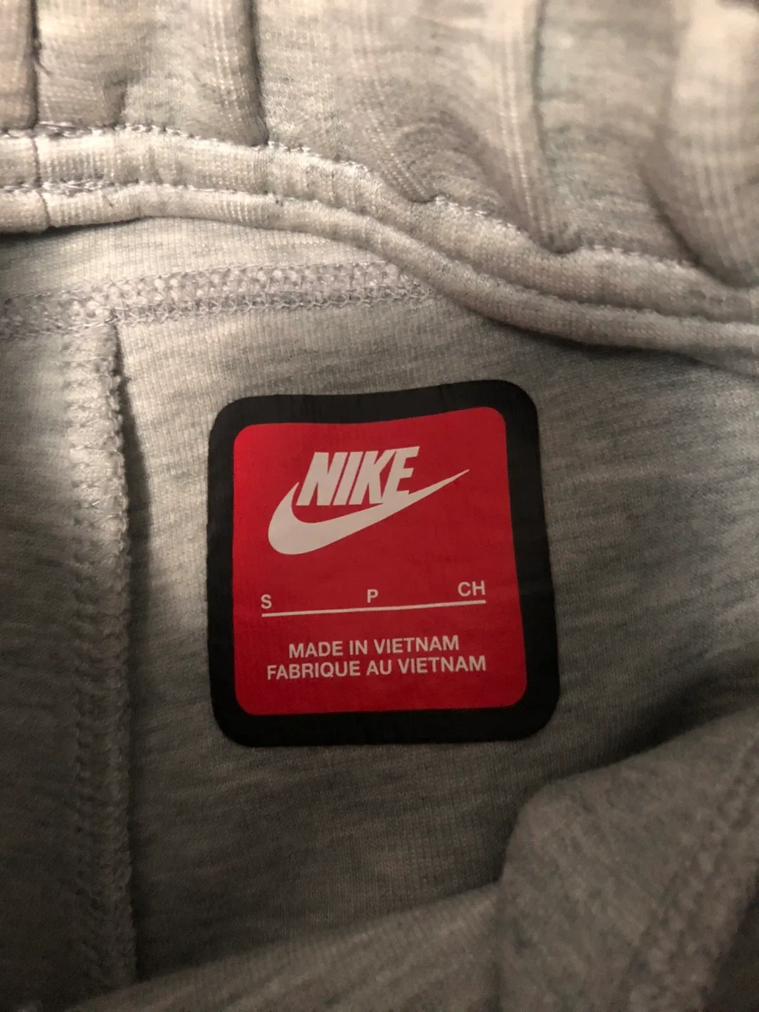 Nike Tech Fleece Pants - Grey, Size Small image indicator(2)