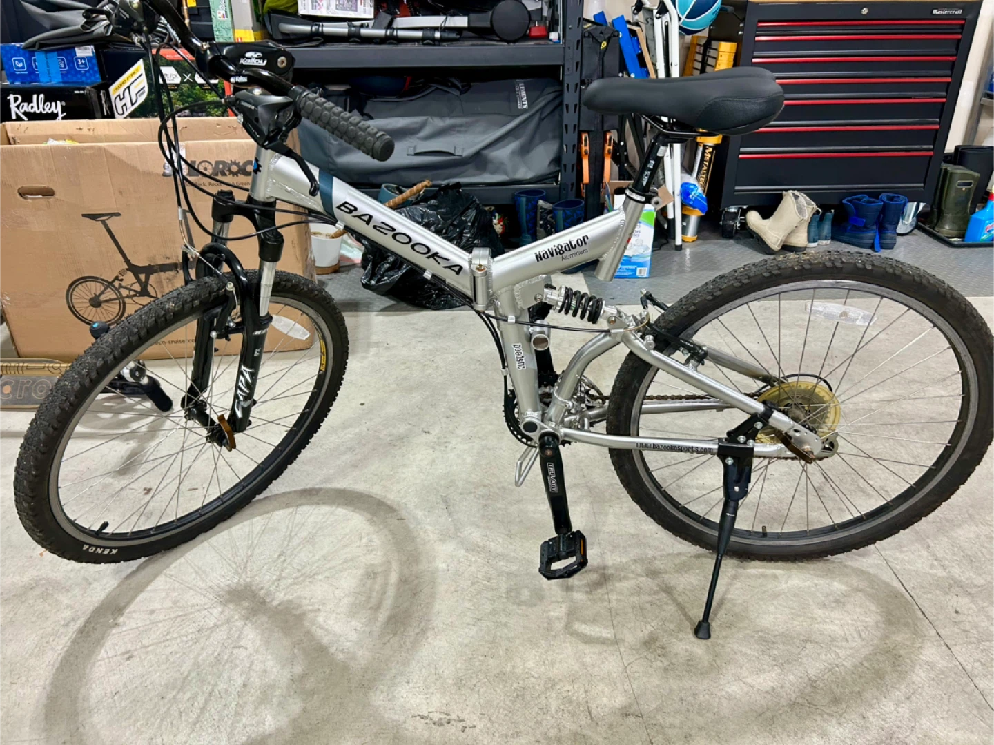 Bazooka Navigator Folding Mountain Bike - photo 3
