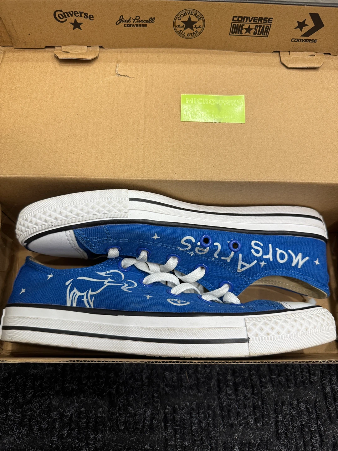 Converse x Mars Aries All Star Low Blue - photo 2