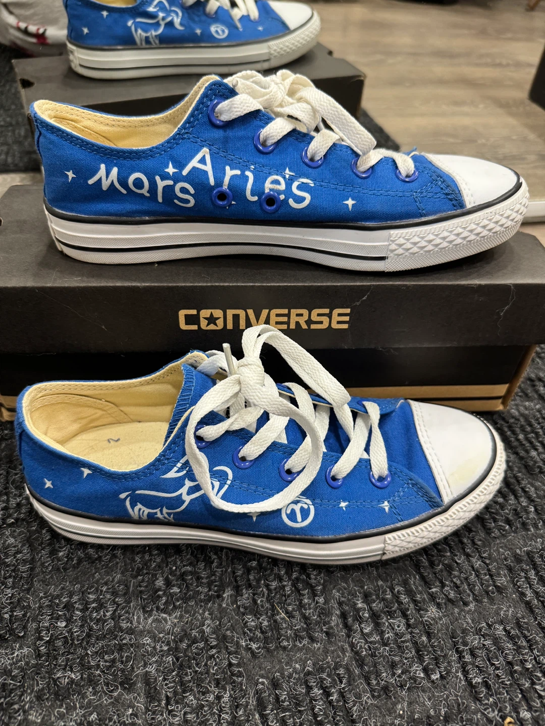 Converse x Mars Aries All Star Low Blue