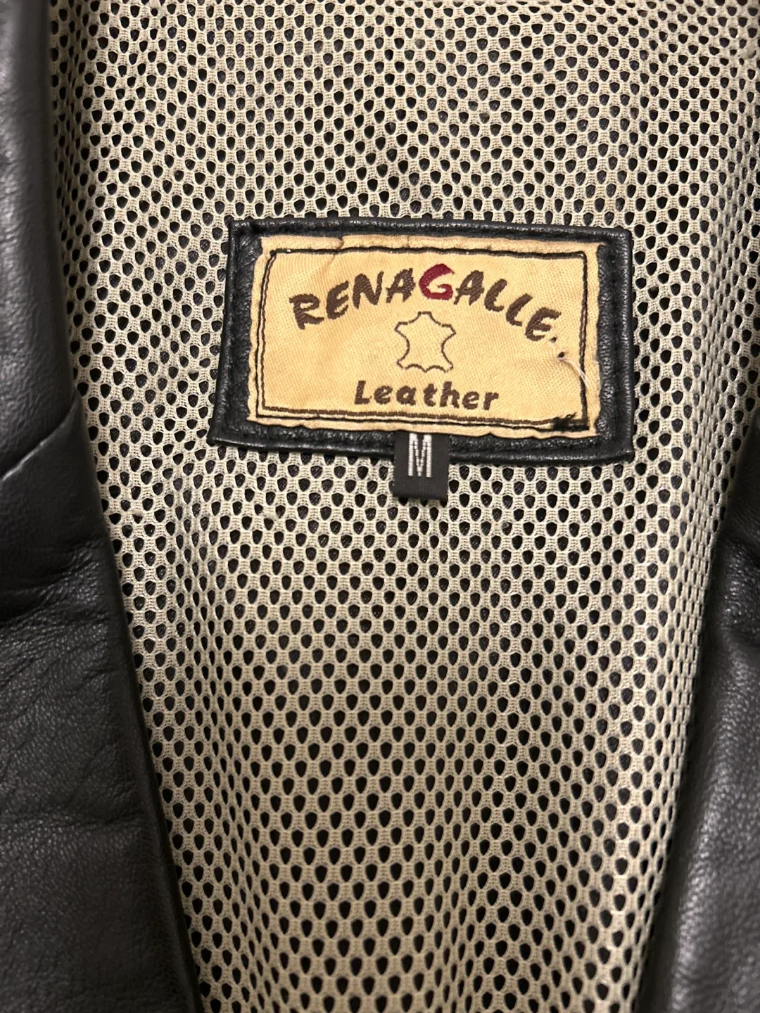 Renagalle Leather Blazer - Size M image indicator(4)