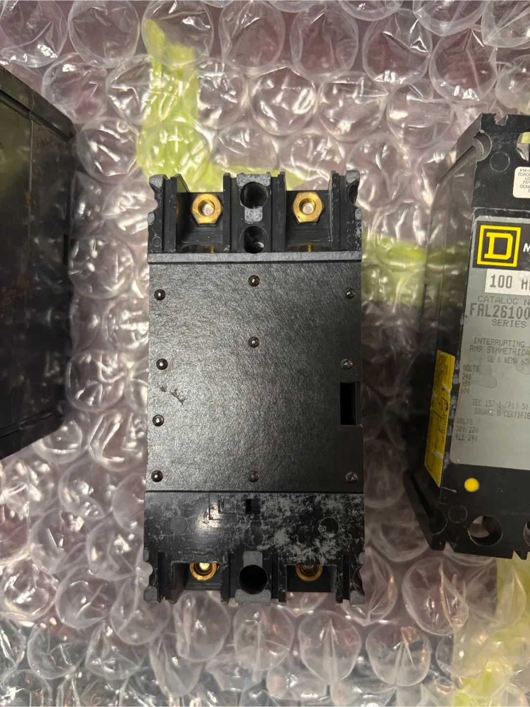 Square D FRL26100 Molded Case Circuit Breaker - 100 AMP image indicator(3)