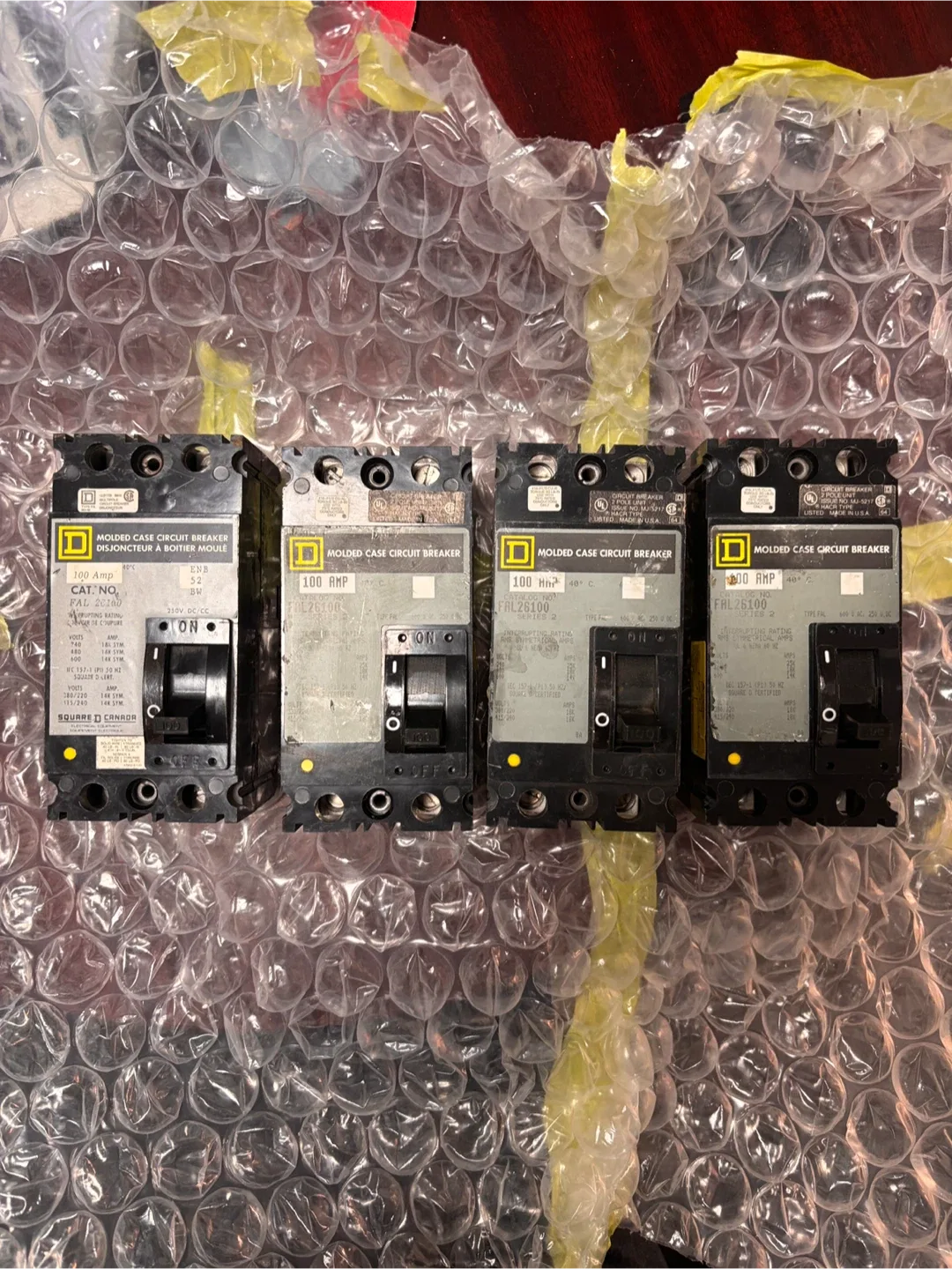 Square D FRL26100 Molded Case Circuit Breaker - 100 AMP image indicator(2)