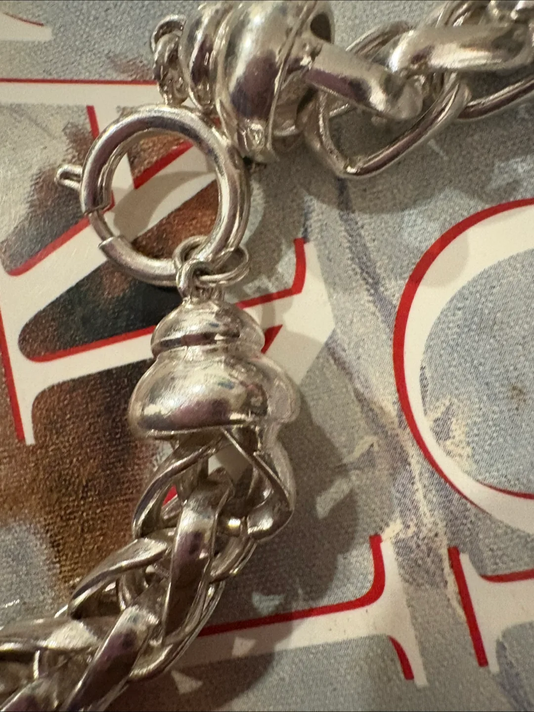 Vintage Silver Chain Necklace image indicator(2)