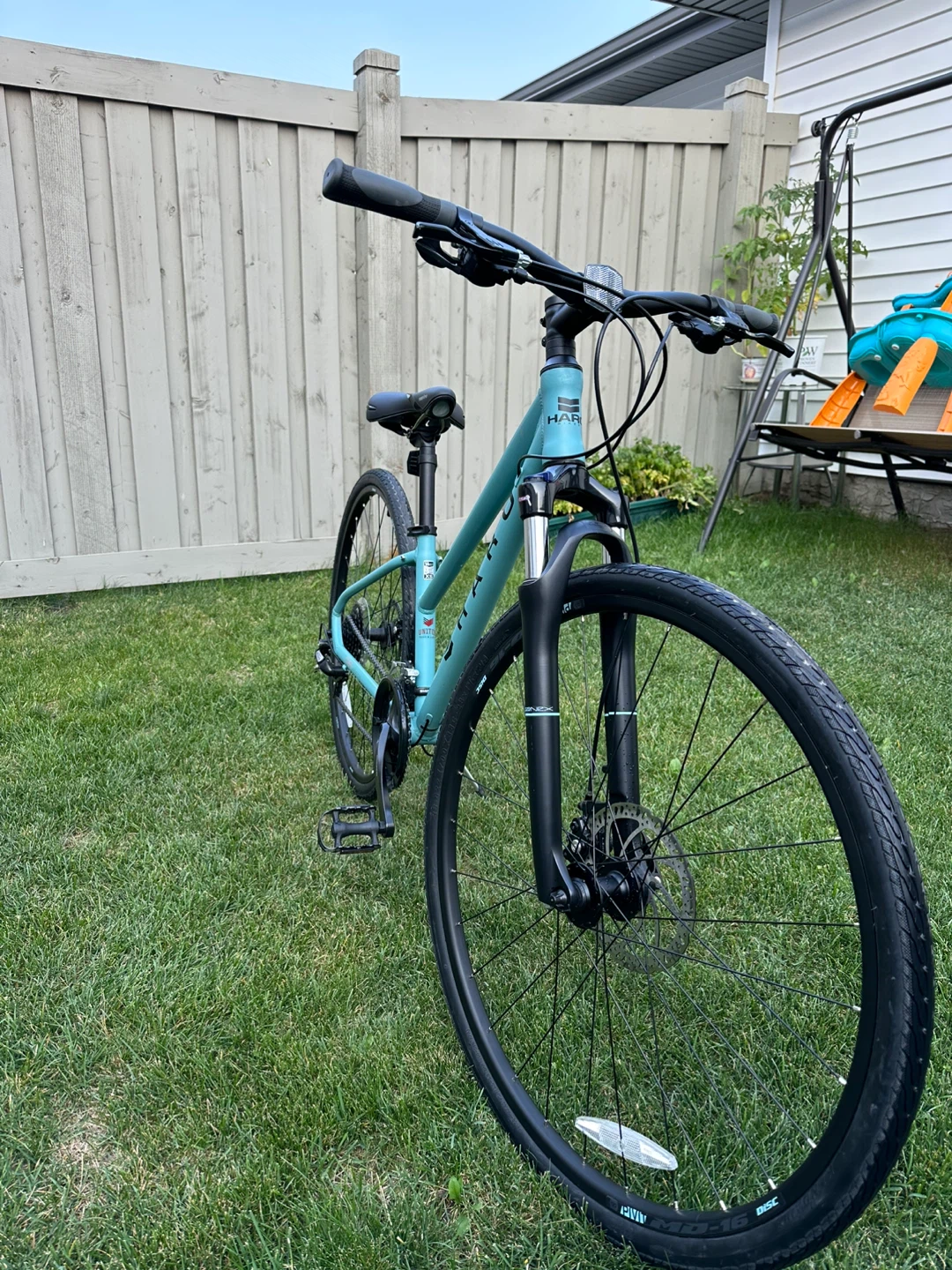 Haro Bridgeport XS Hybrid Bike - Teal - photo 2