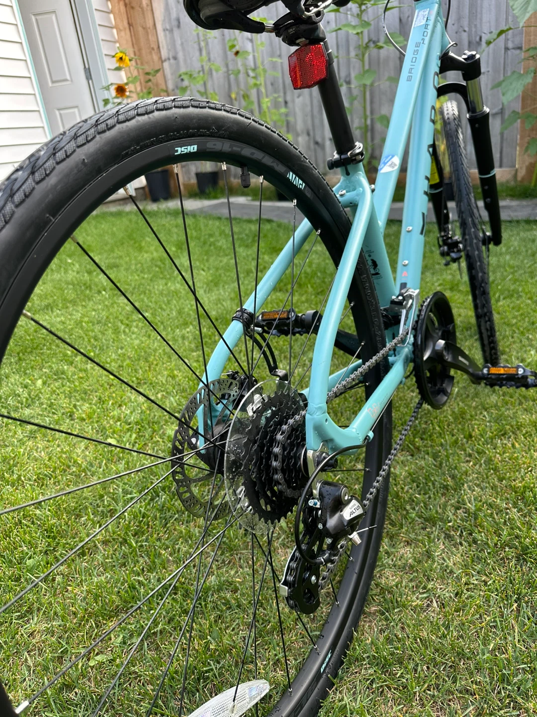 Haro Bridgeport XS Hybrid Bike - Teal - photo 4