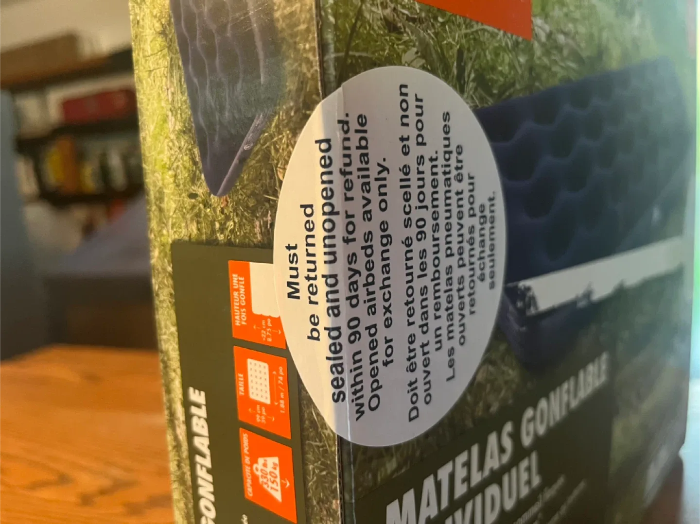 Ozark Trail Twin Airbed - New in Box image indicator(2)