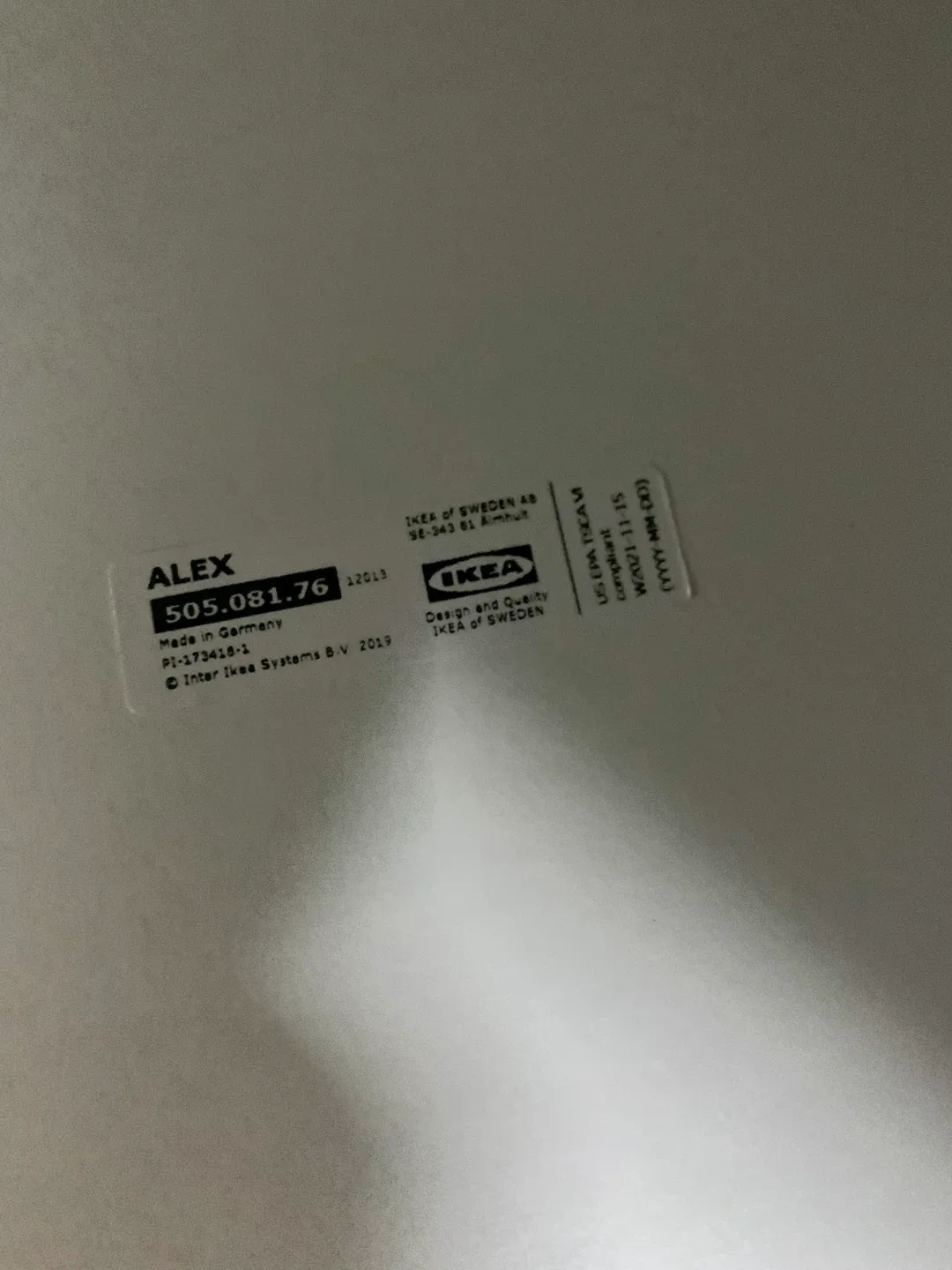 💫 White ALEX Drawer Unit image indicator(8)