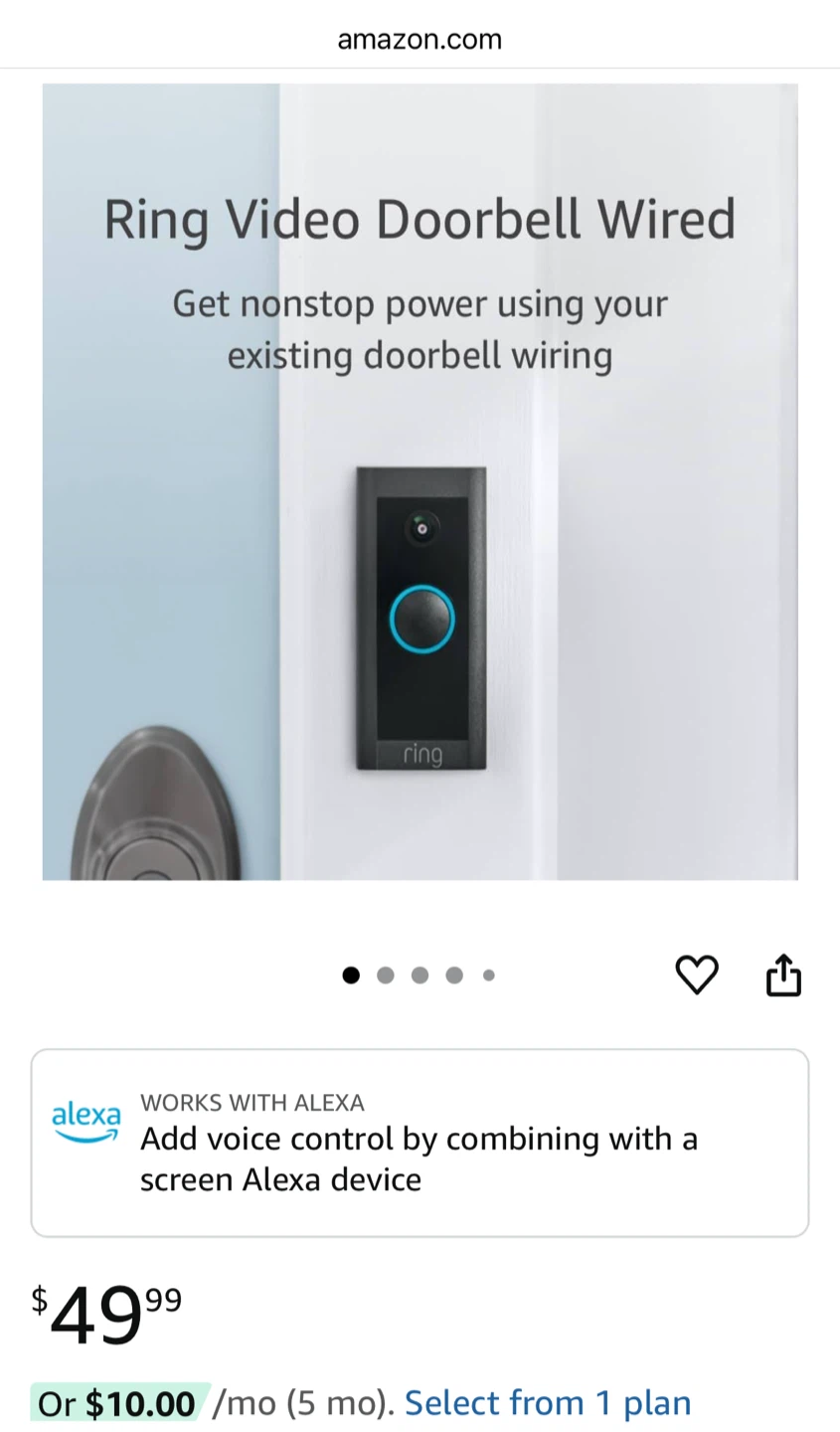 Ring Doorbell Wired - photo 4